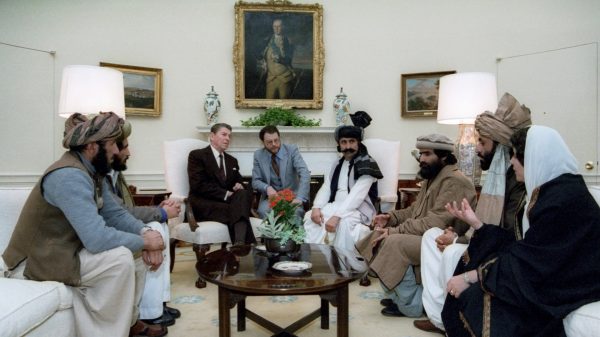 Reagan Afghan Mujahideen 1983