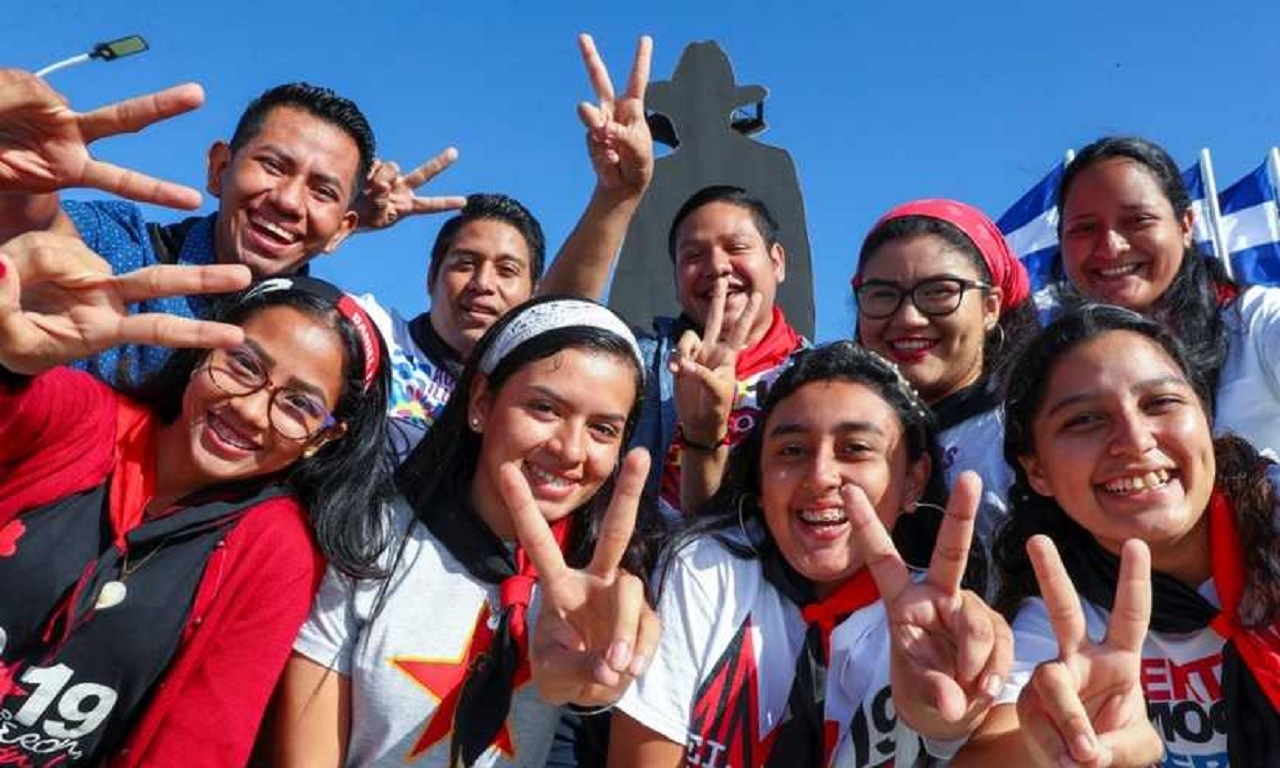 Nicaragua Sandinista Youth women