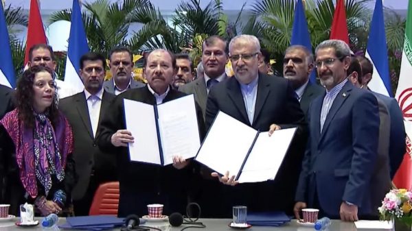 Nicaragua Iran agreements oil trade