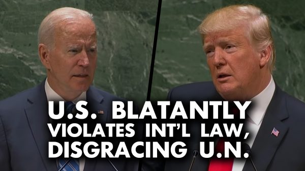 US violates international law UN