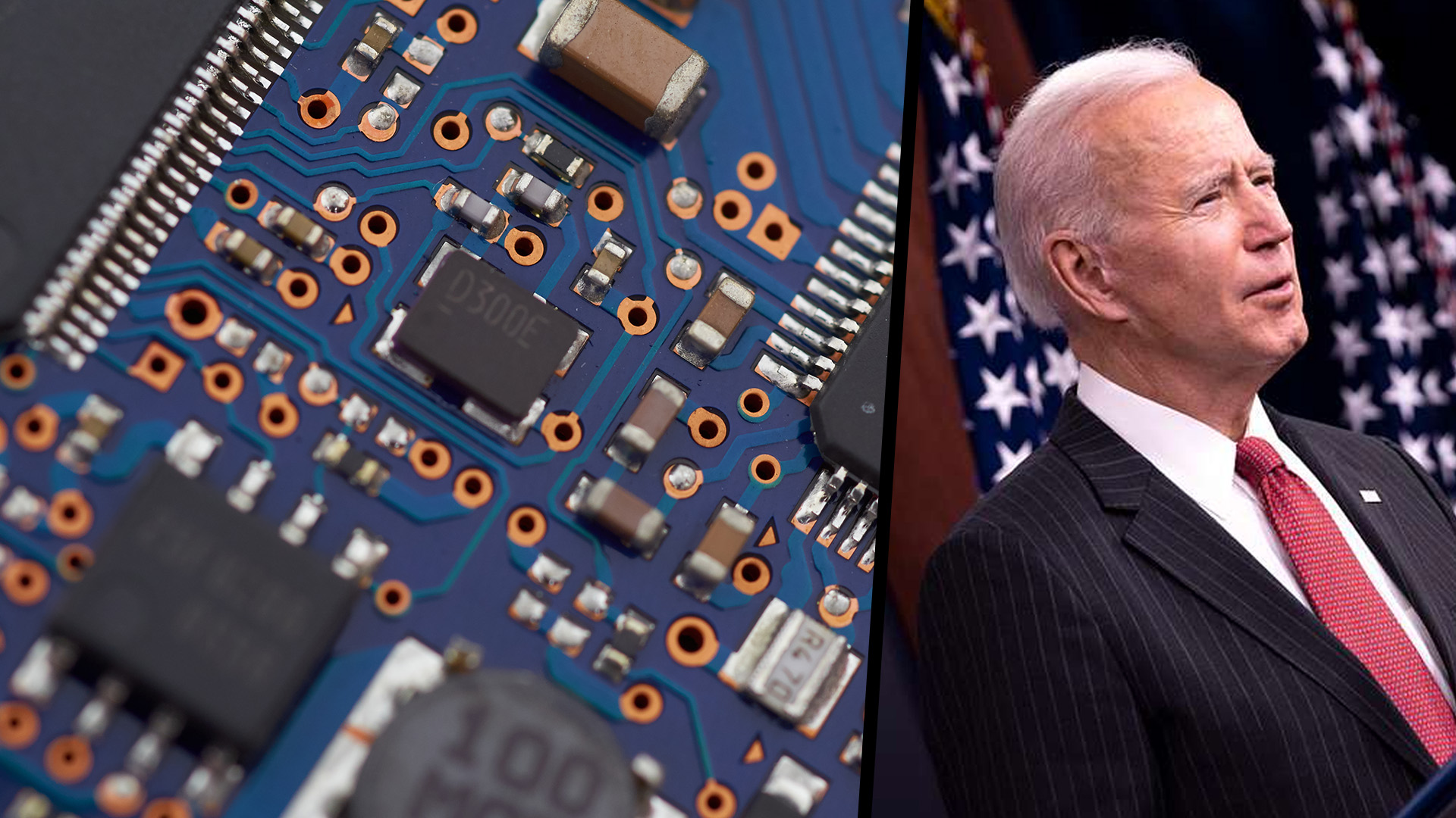 tech war US China Biden sanctions