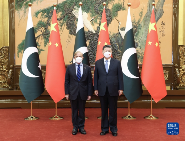 China Pakistan Xi Jinping Shehbaz Sharif