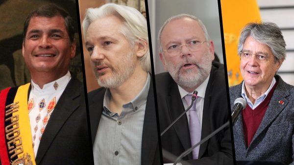 Ecuador US election meddling Correa Lasso Capaya Assange