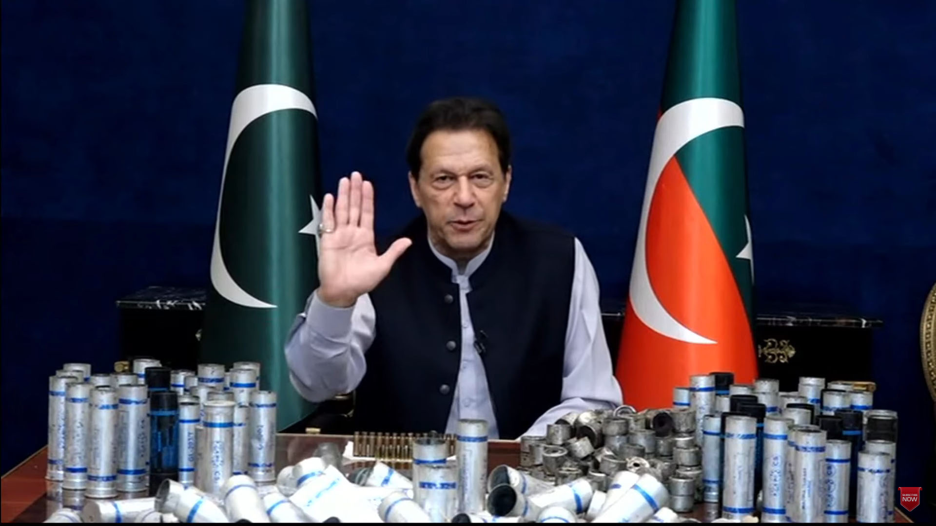 Imran Khan arrest protest tear gas Pakistan