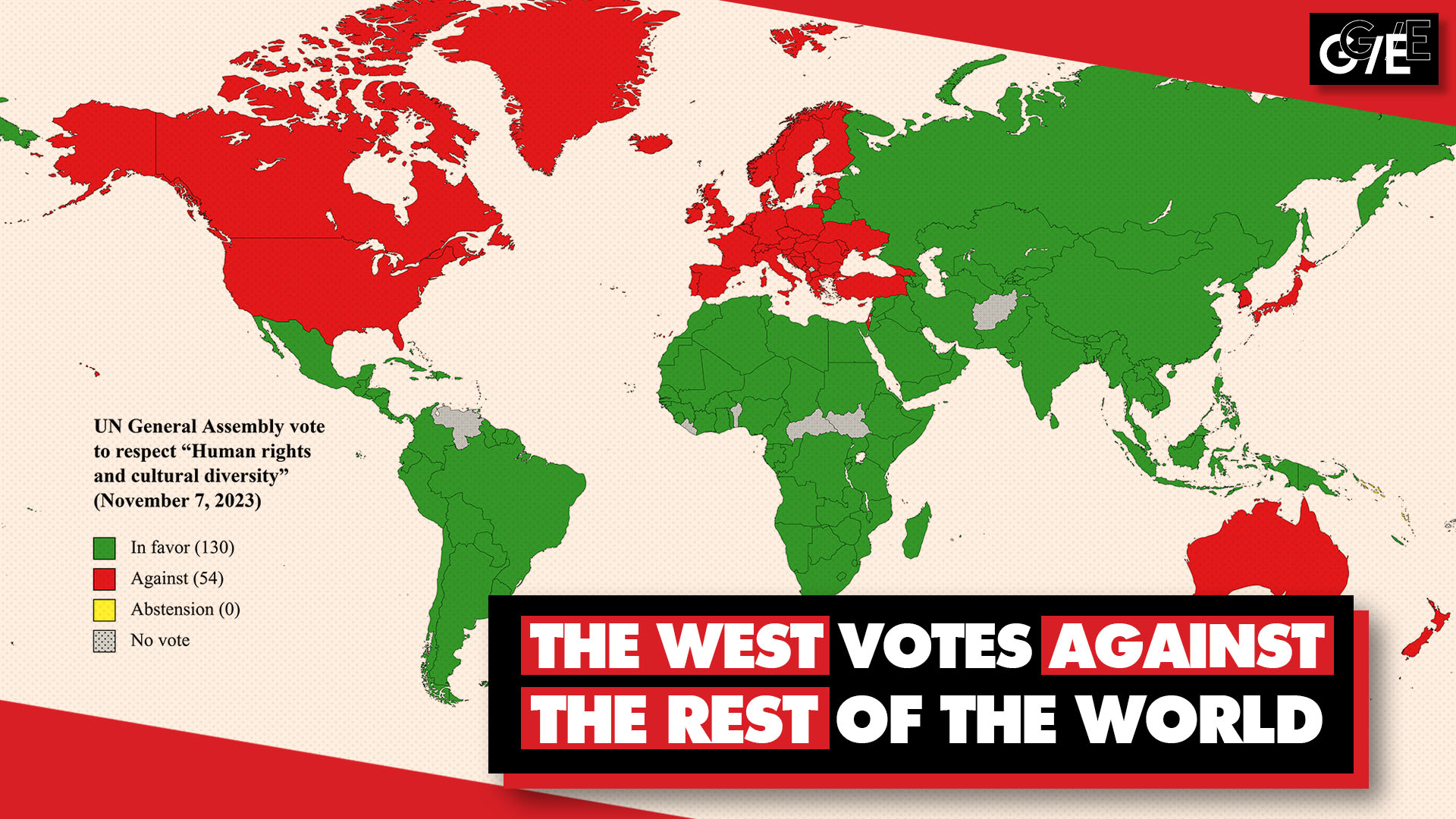 Occidente vota contra la democracia, los derechos humanos y la diversidad cultural en la ONU;  Alienta a los mercenarios y las sanciones