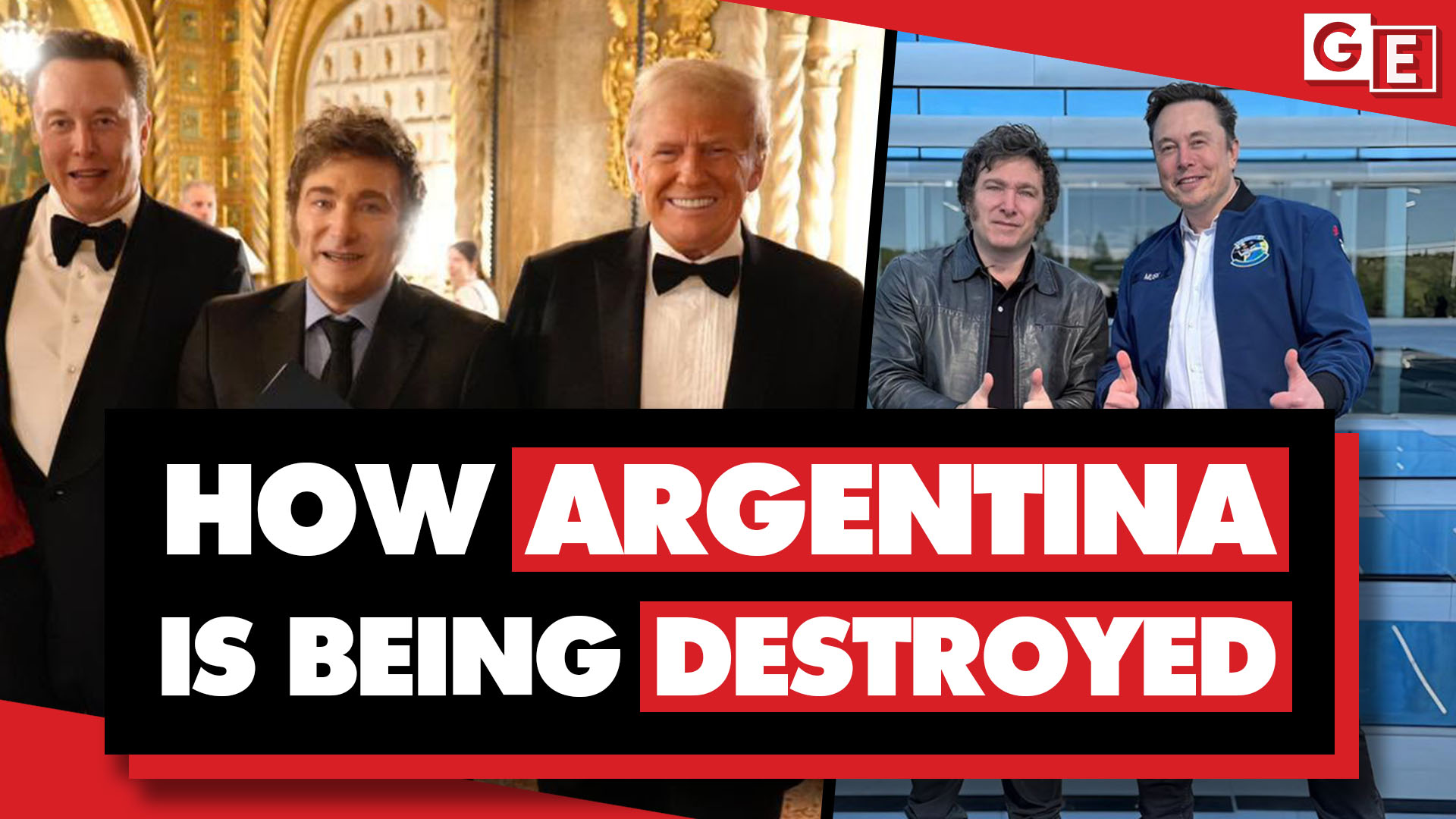 Argentina economy destroyed Javier Milei deindustrialization