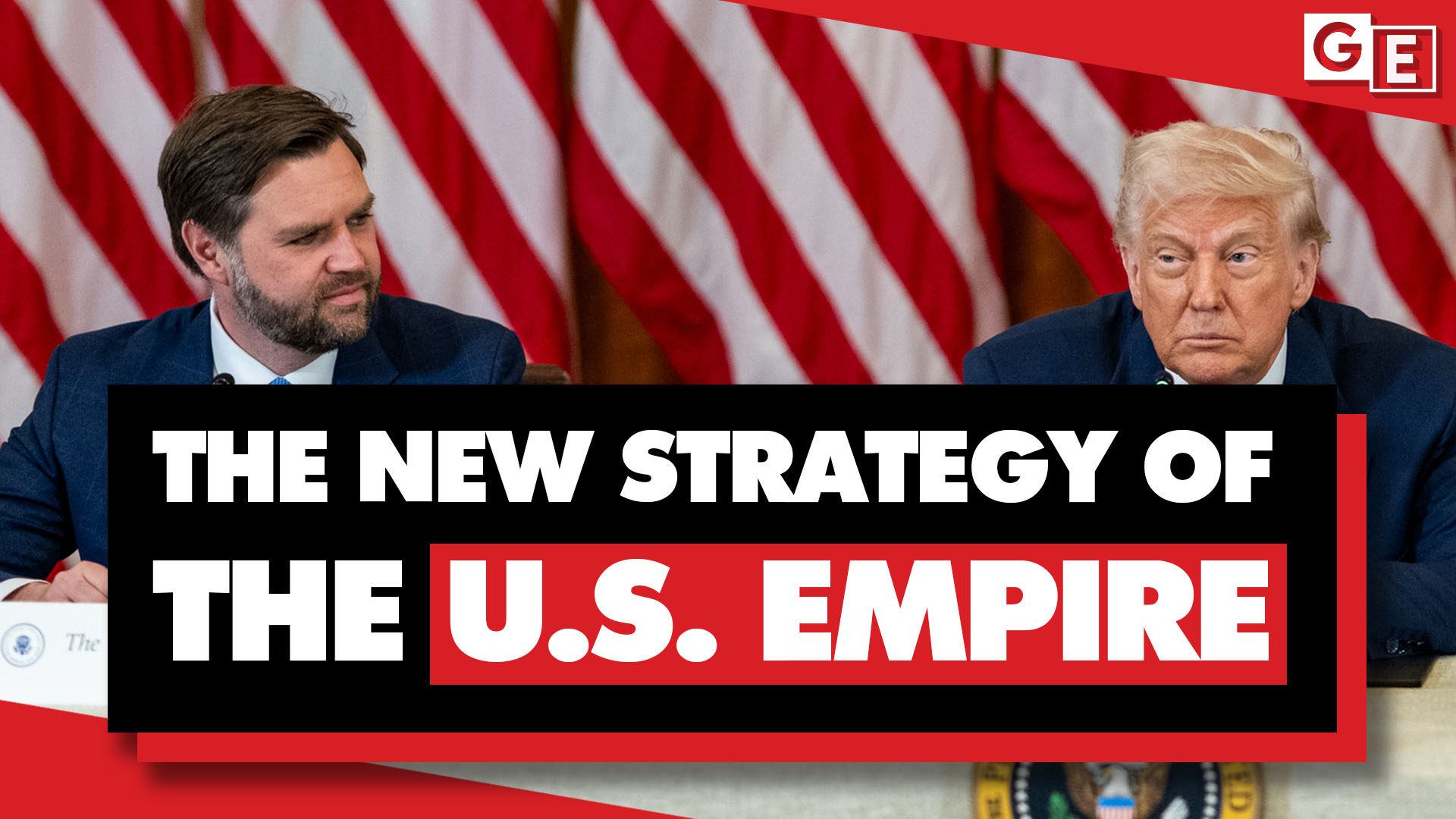 US empire new strategy JD Vance Trump