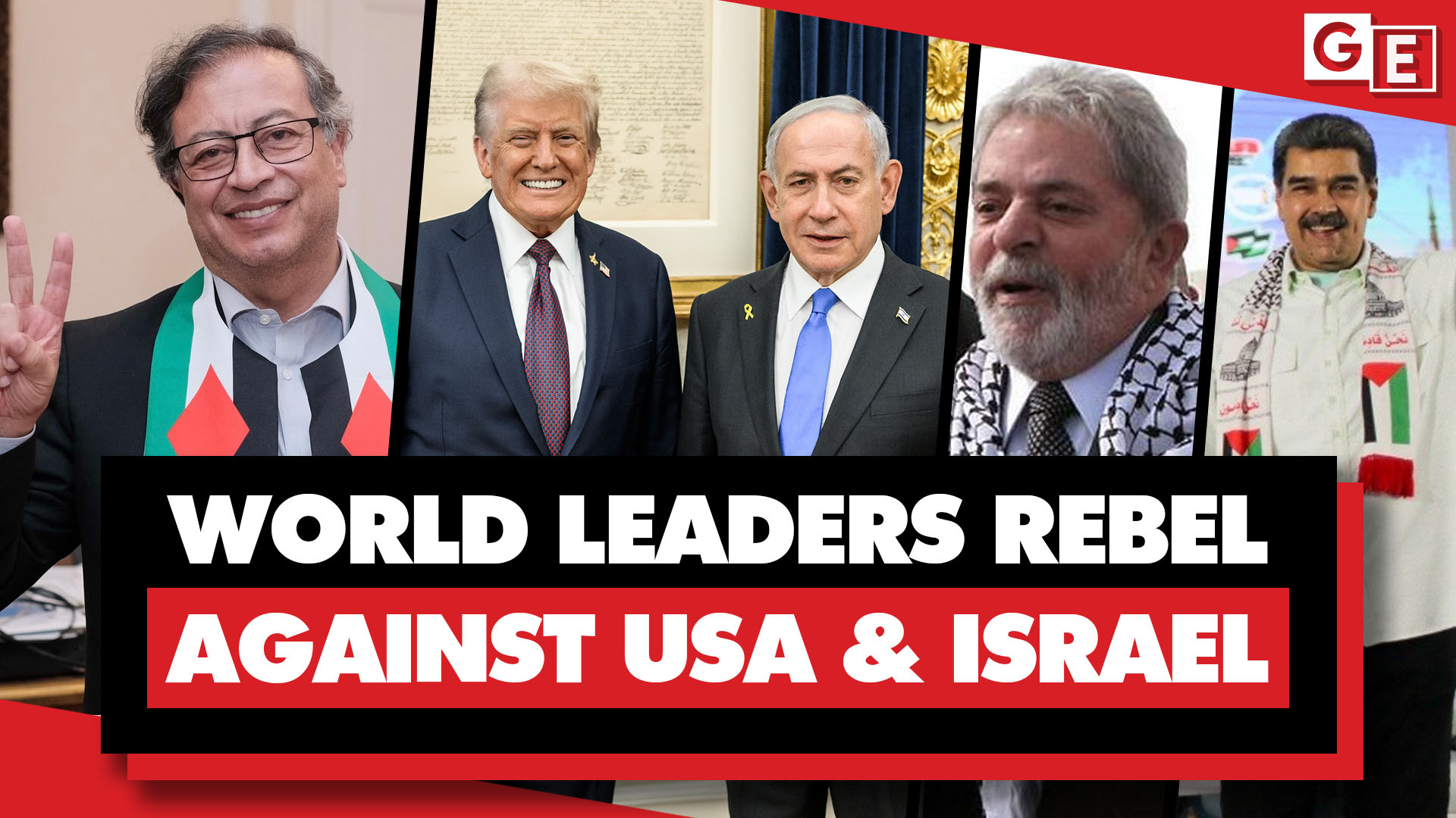 World leaders rebel against US Israel Latin America
