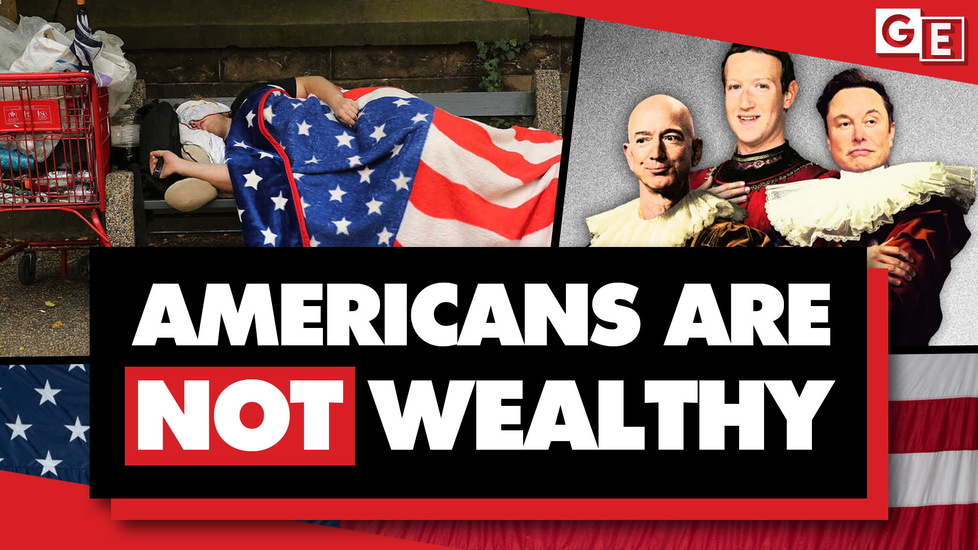 americans are not wealthy