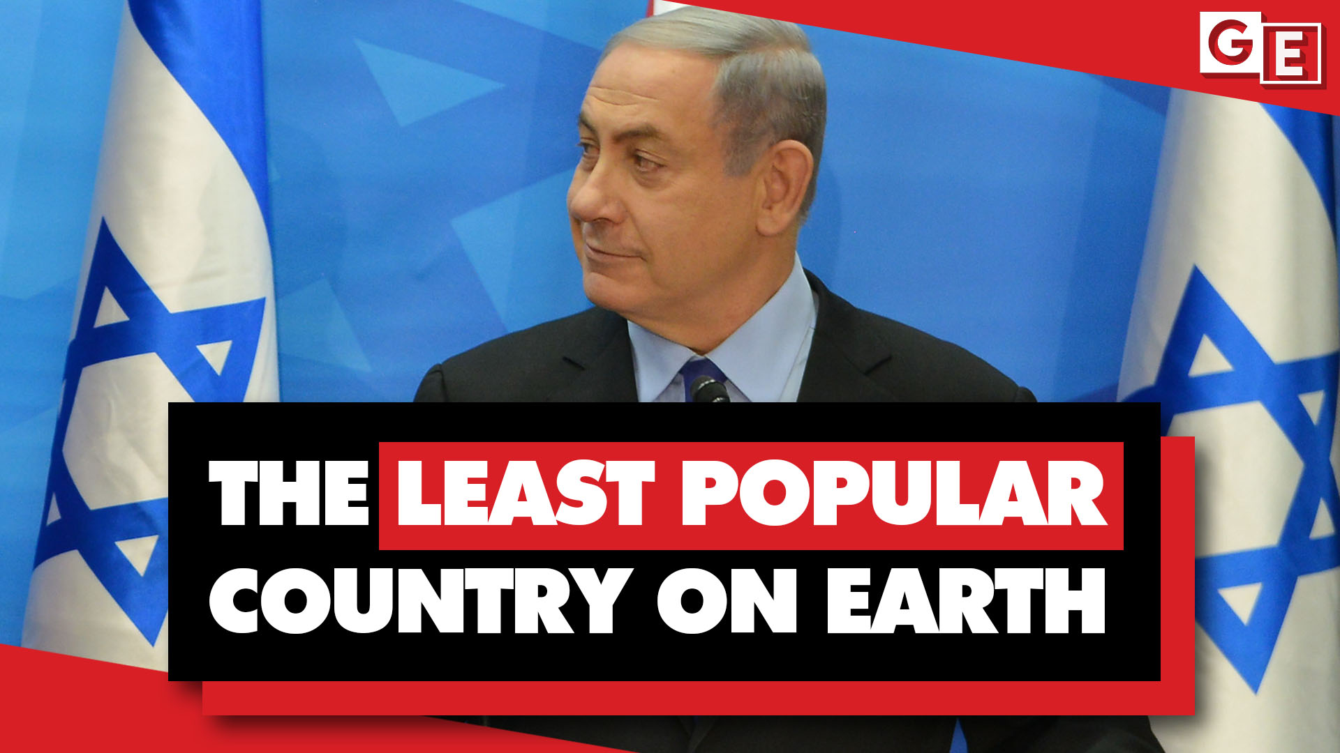 Israel least popular country on earth