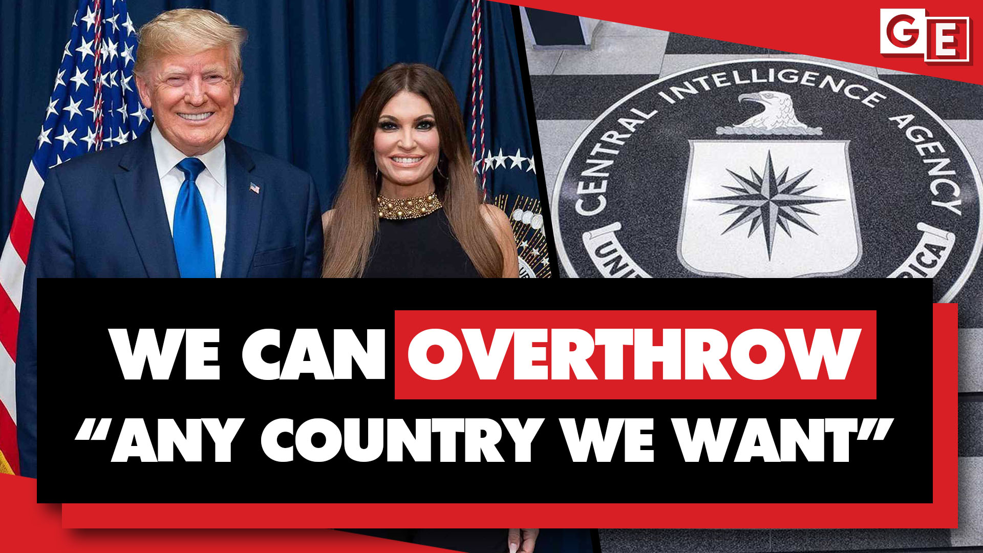 US coup Greece Guilfoyle Trump overthrow any country we want